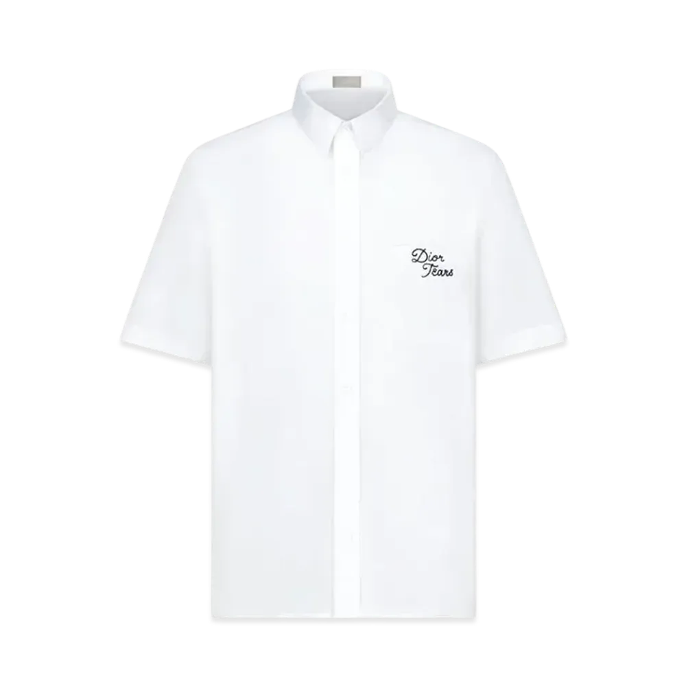 Dior Tears Short-Sleeved Shirt "White"