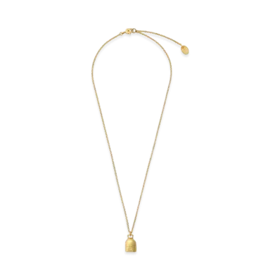 HYKE x END CUSTOM JEWELLERS Women's Good Luck Bell Necklace "Gold"
