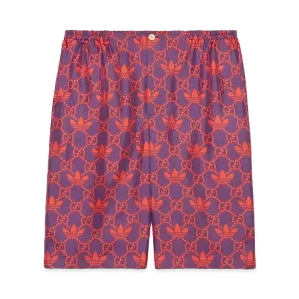 アディダス x グッチ マクロGG ショートパンツ 