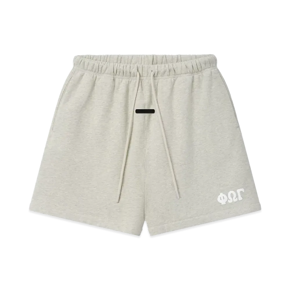 FEAR OF GOD ESSENTIALS Classic Sweatshort "Washed Vanilla Heather"