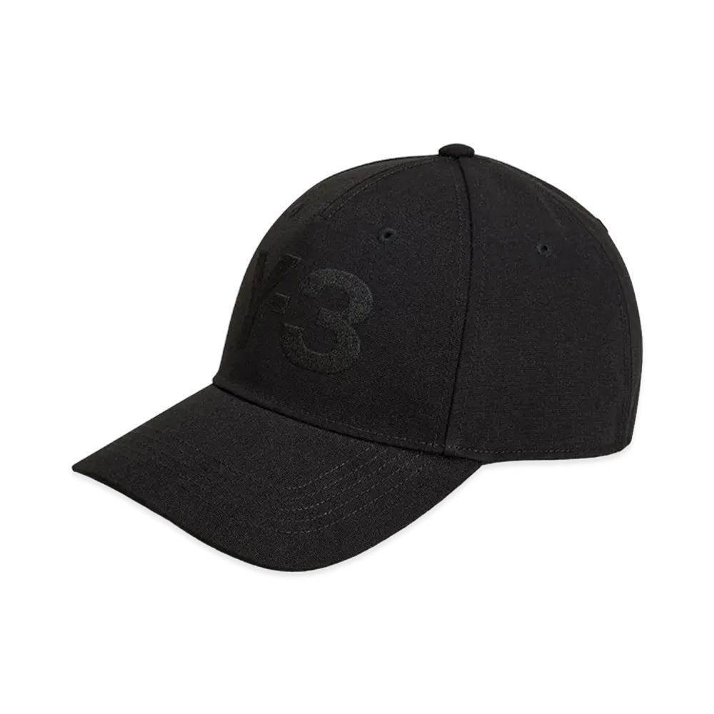 Y-3 Logo Cap "Black/Black"