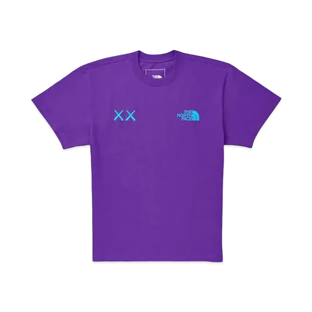 The North Face Kaws Tee "Purple Blue"