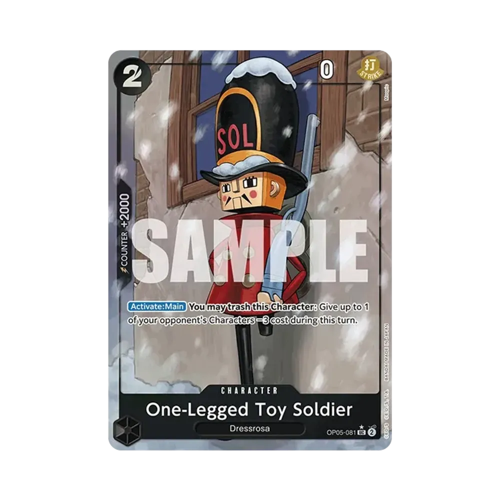 片足の兵隊 UC :フルアート [OP05-081]【英語版】(プレミアムブースター「ONE PIECE CARD THE BEST」)