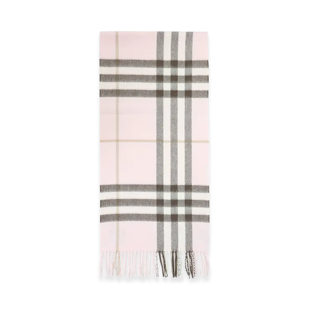 Burberry Check Cashmere Scarf "Checked"