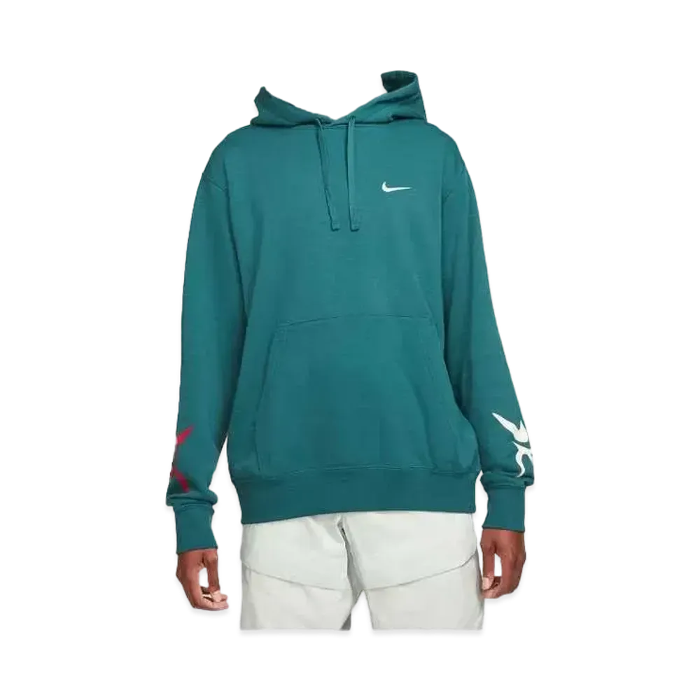 Nike Sportswear WrenchTerry Pullover Hoodie "Dark Teal Green"