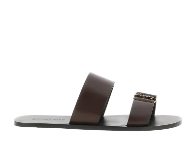 Saint Laurent Babylone Sandals "Brown"