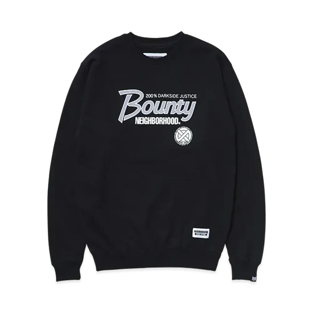 NEIGHBORHOOD x BOUNTY HUNTER Sweat Shirt LS "Black"