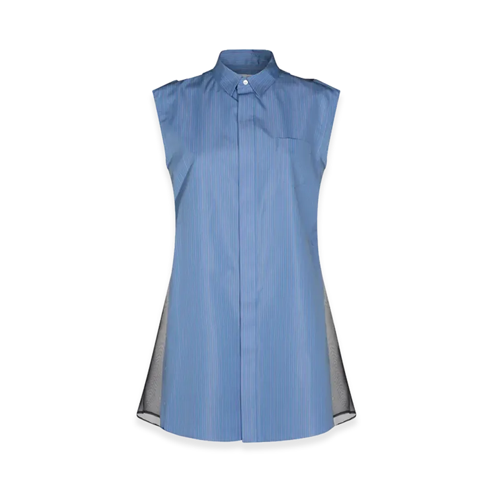 sacai Women's Dresses "Blue"