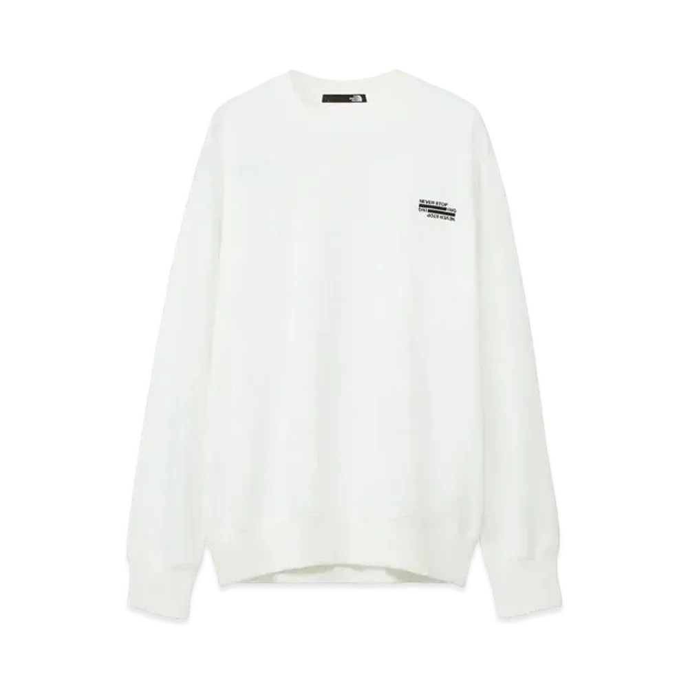 The North Face Never Stop ING Crew "White"