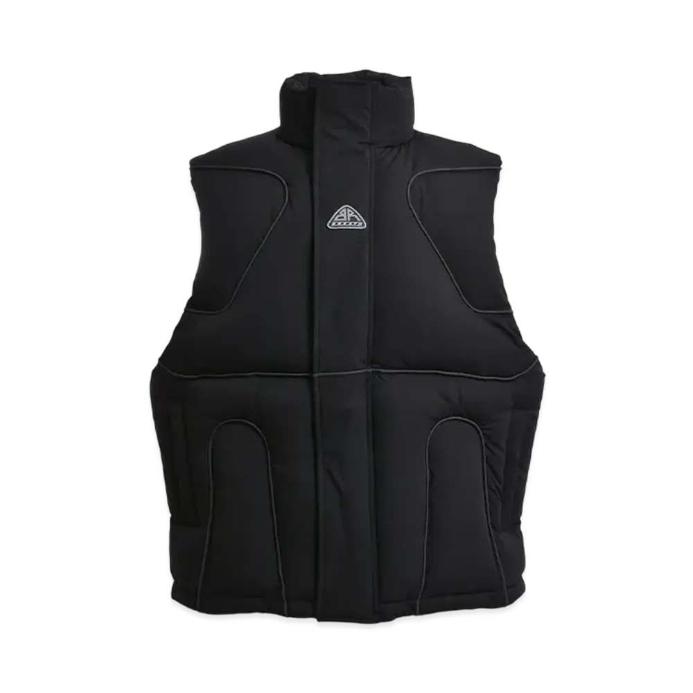 BREATH Tech Piping Down Vest "Black"
