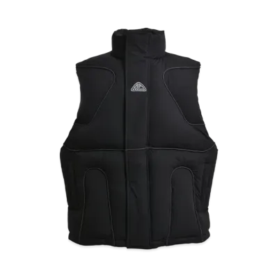 BREATH Tech Piping Down Vest "Black"