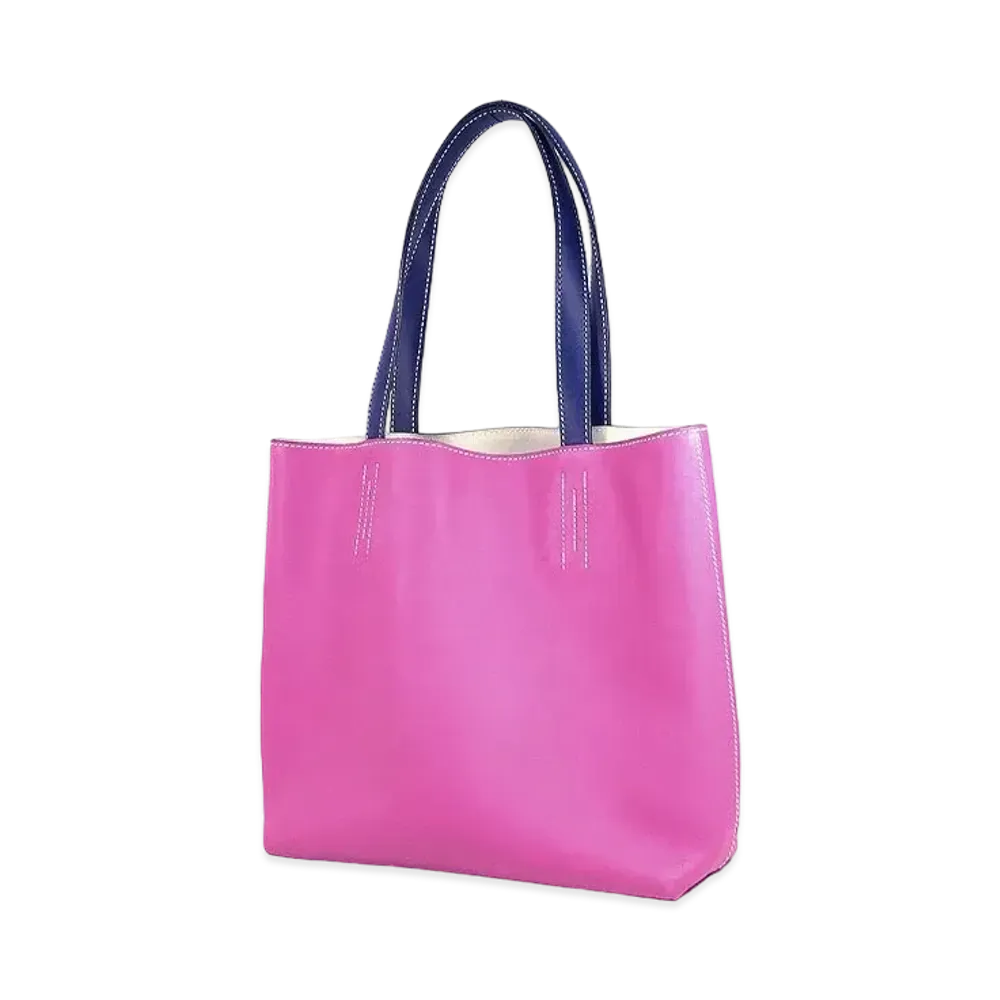 Hermes Double Sens 28 Tote Bag "Rose Purple"