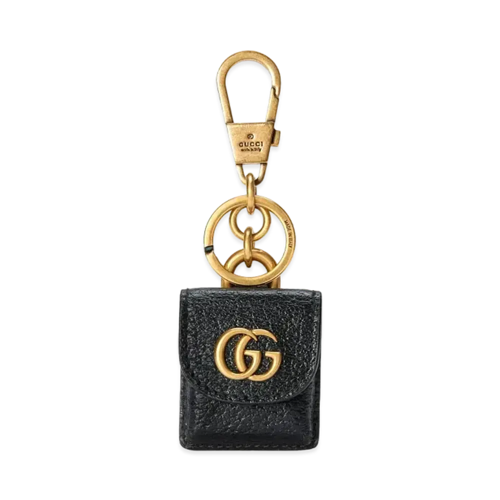GUCCI GG Marmont Airtag Holder Online Exclusive "Black"