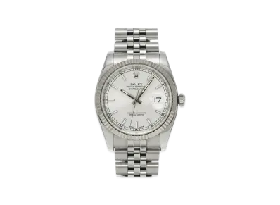 ROLEX Datejust "Silver/Stainless Steel/White Gold"