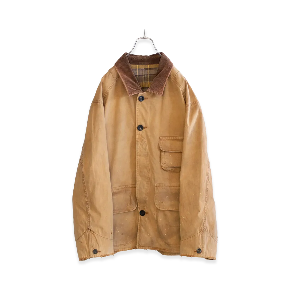 ANCELLM Reversible Work Jacket "Camel"