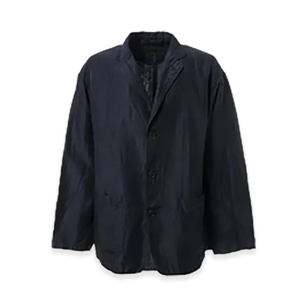 COMME des GARCONS HOMME Estel Linen Garment Dye Jacket "Navy"