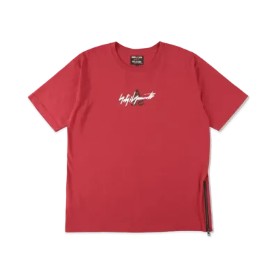 WIND AND SEA x WILDSIDE YOHJI YAMAMOTO TRIANGLE LOGO T-SHIRT "Red"