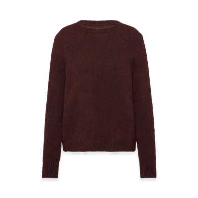 Maison Margiela Crewneck Knit Top "Red"
