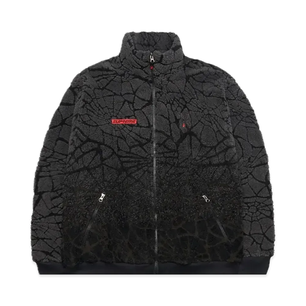 Supreme x Spyder Web Polar Fleece Jacket "Black"