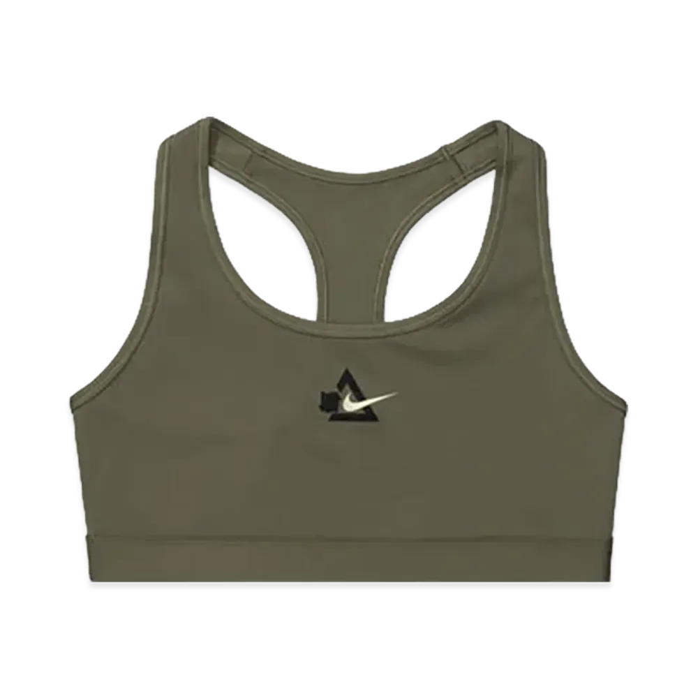 UNDEFEATED UACTP x Nike NRG Women's Med Spt Unpad Bra "Olive"