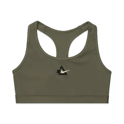 UNDEFEATED UACTP x Nike NRG Women's Med Spt Unpad Bra "Olive"