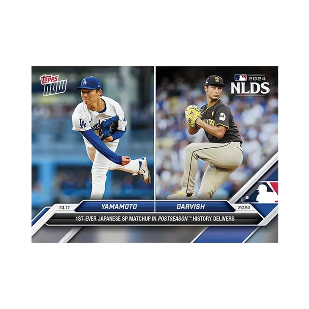 山本由伸 / ダルビッシュ有 [825](2024 MLB トップスナウカード)