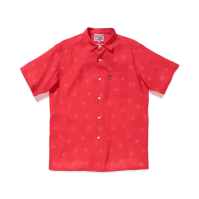 Cav Empt (C.E) MONITORS SHORT SLEEVE SHIRT "Red"