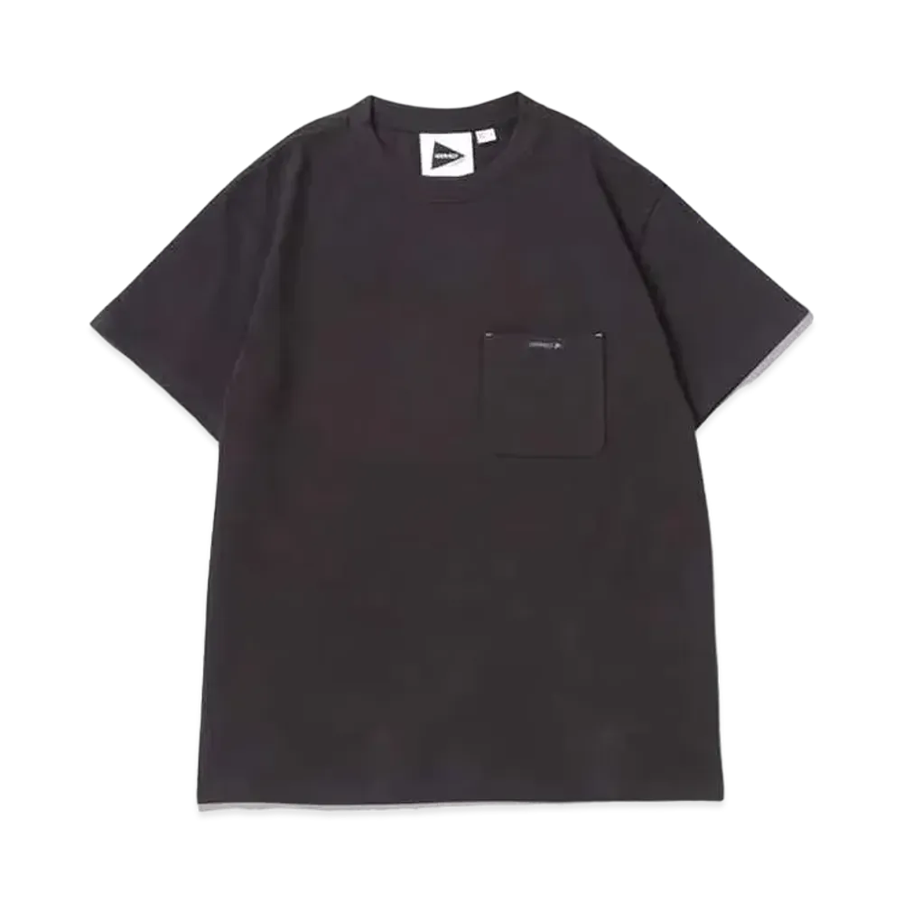 GRAMICCI x and wander Back Print Tee "Black"