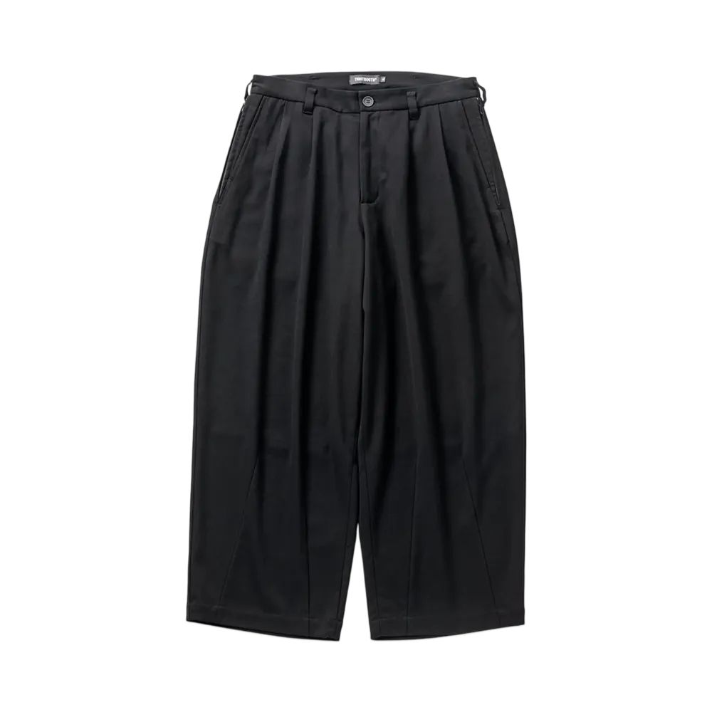 TIGHTBOOTH Formal Baggy Slacks "Black"