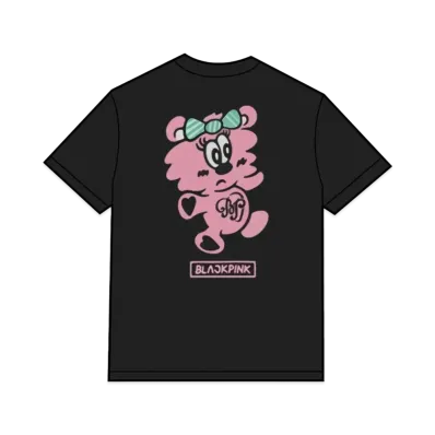 Verdy x BLACKPINK Born Pink Pop Up Plush T-Shirt "Black"