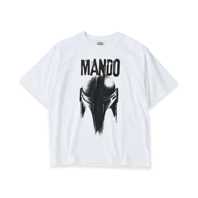 JOURNAL STANDARD x STAR WARS Mandalorian Print T-Shirt "White"