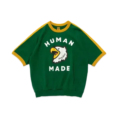 HUMAN MADE S/S SWEATSHIRT "Green"
