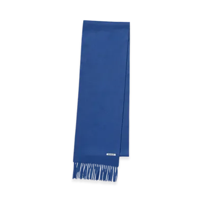 AURALEE Baby Cashmere Long Stole "Royal Blue"
