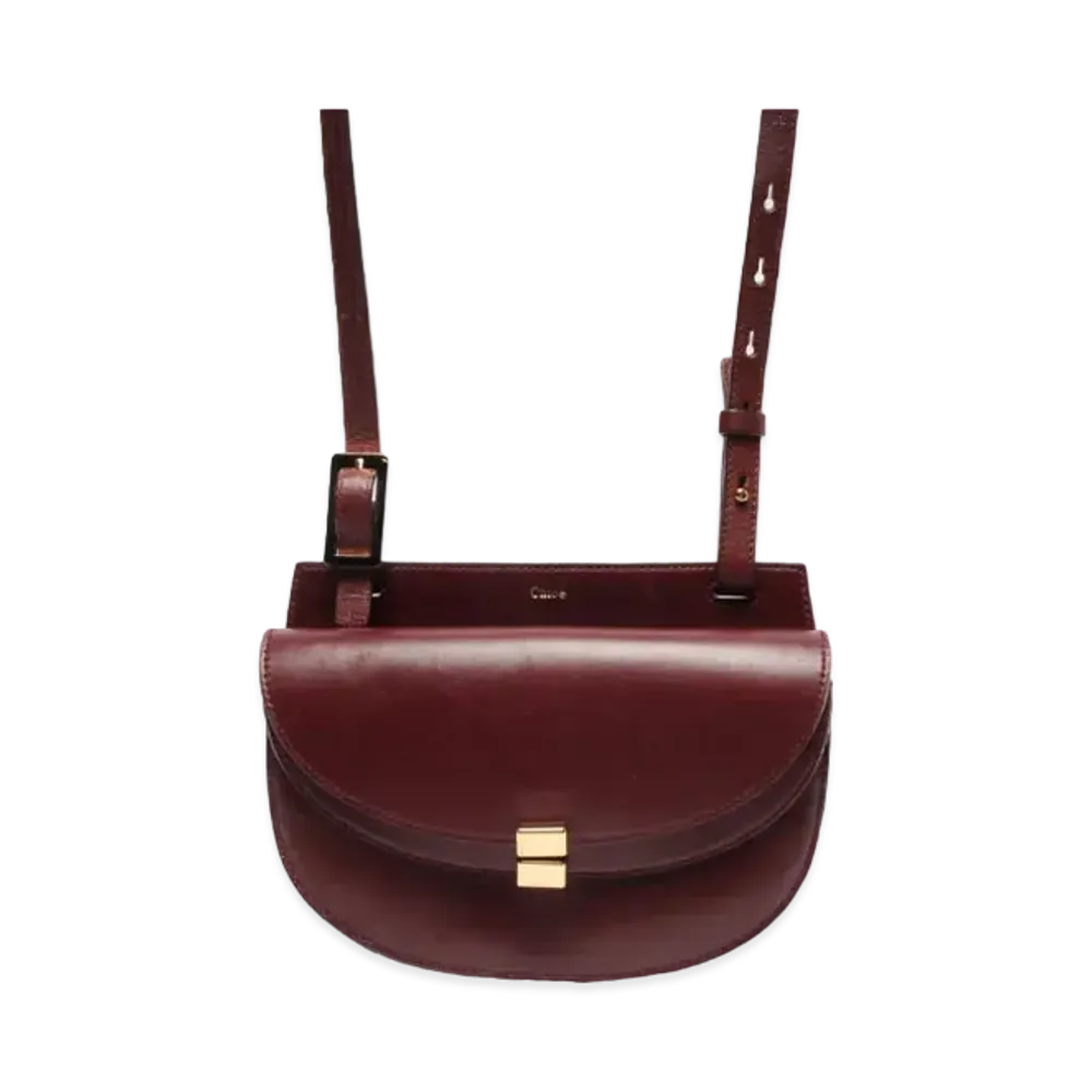 Chloe Georgia Leather Shoulder Bag