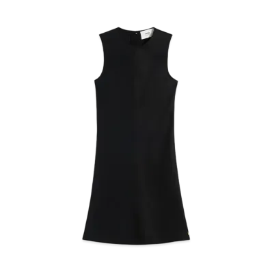 AMI PARIS Straight Short Dress "Black"