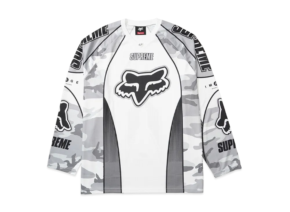 Supreme x Fox Racing DMX Jersey "White"
