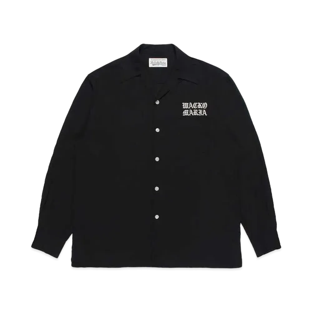 WACKO MARIA 50's Shirt #1 "Black"