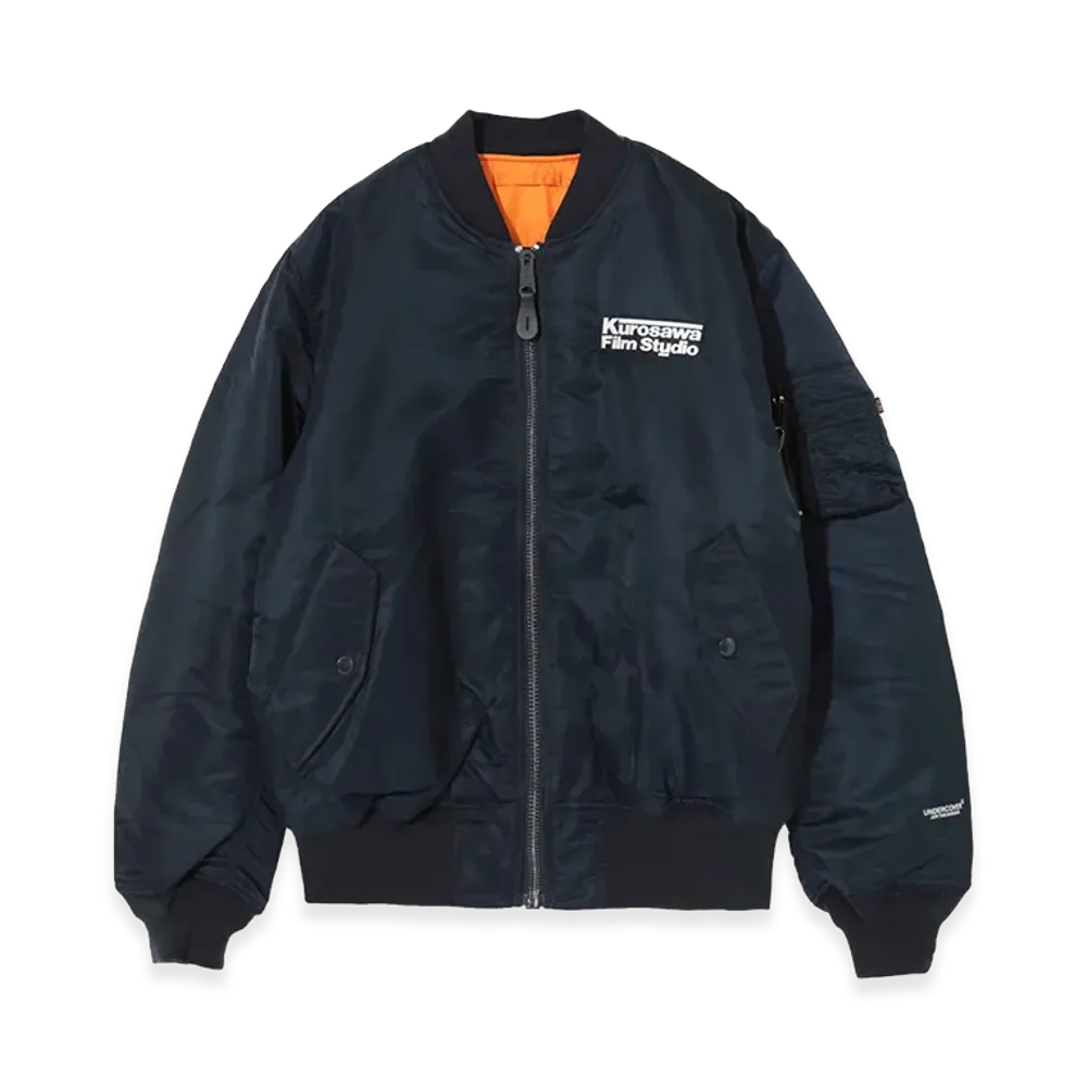 UNDERCOVER x Kurosawa Film Studio x Alpha Industries MA-1 "Navy"