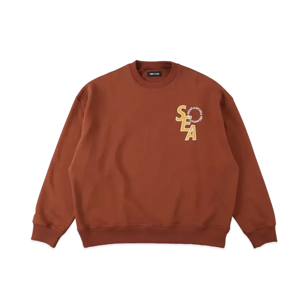 WIND AND SEA Sea (S_E_A) Crew Neck "Brown"