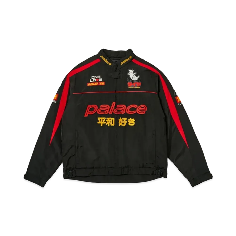 PALACE Faster Jacket "Black Red"