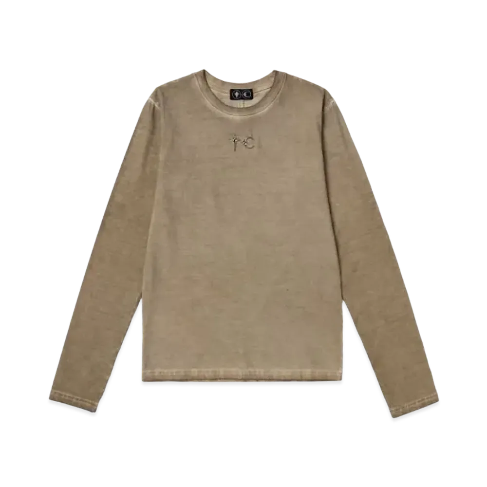 THUG CLUB Back T Sleeve "Beige"