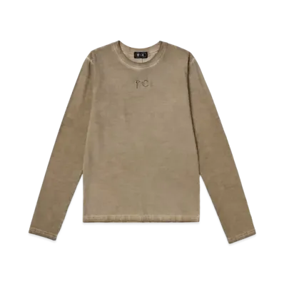 THUG CLUB Back T Sleeve "Beige"