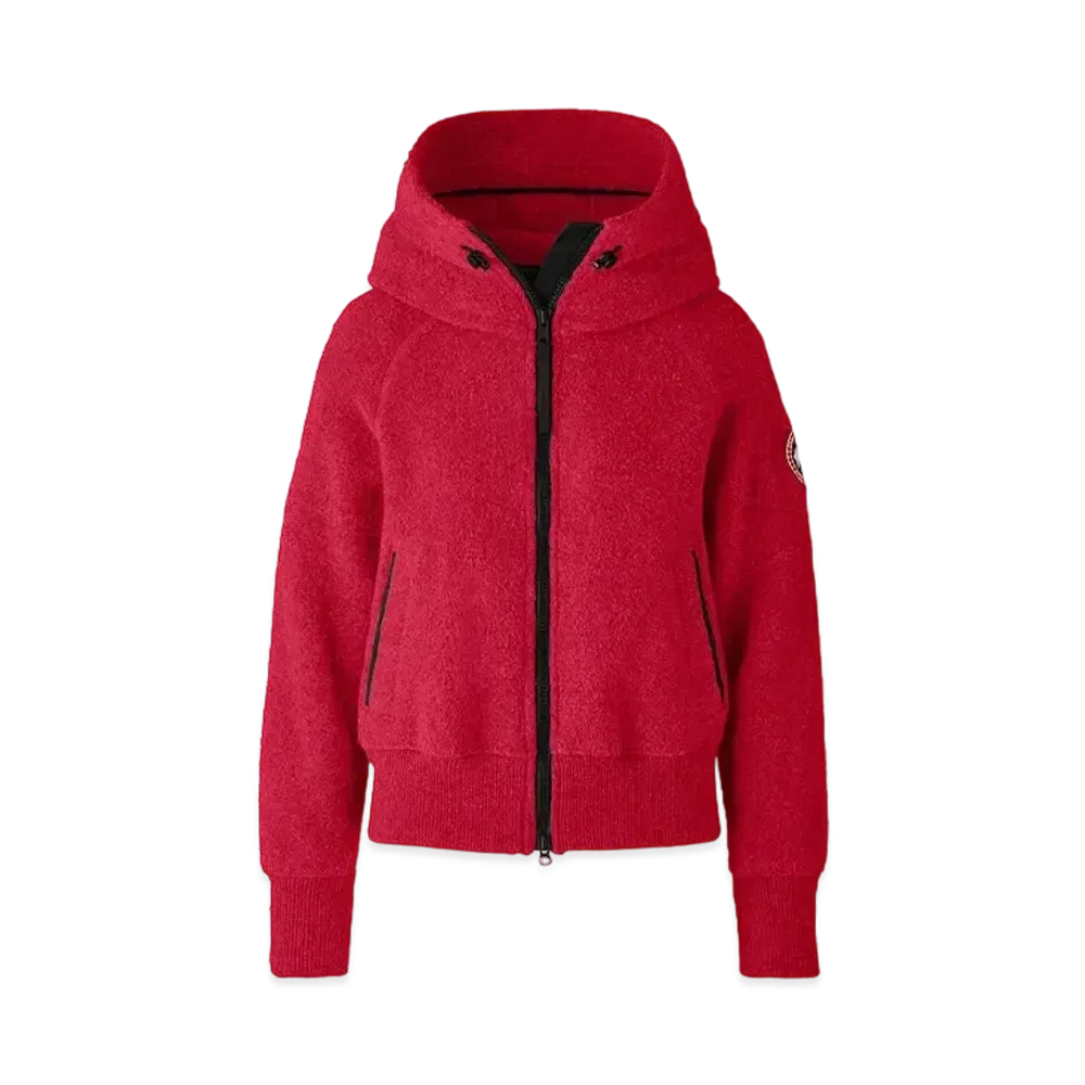 CANADA GOOSE Chilliwack Bomber Kind Fleece "Red"