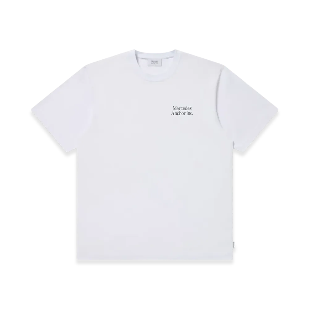Mercedes Anchor inc. Logo Tee "White"