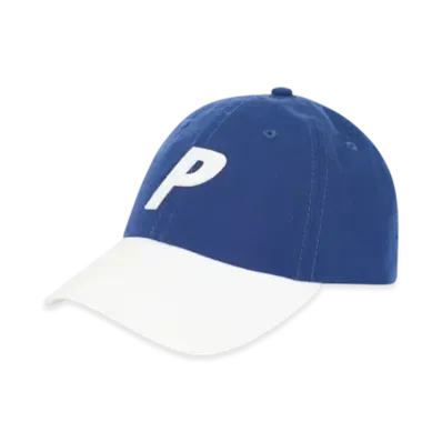 PALACE P 6-Panel 2 Tone Ripstop "Blue White"
