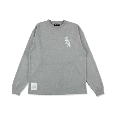 WIND AND SEA Glitch Thermal Tops "Gray"