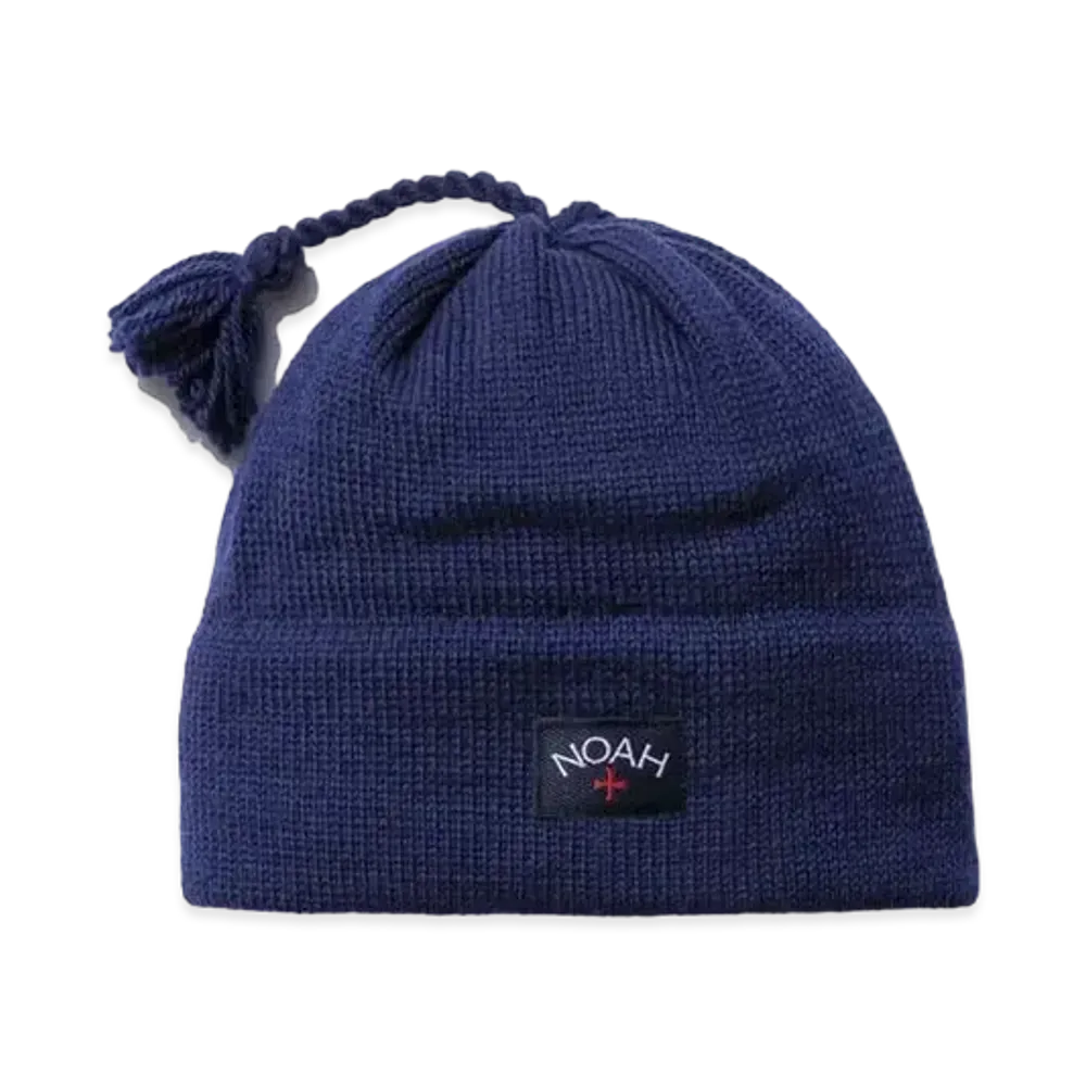 Noah Wool Core Logo Ski Hat "Navy"