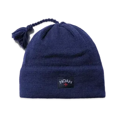 Noah Wool Core Logo Ski Hat "Navy"