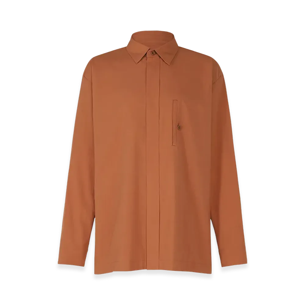IM MEN White Shirt "Terracotta"