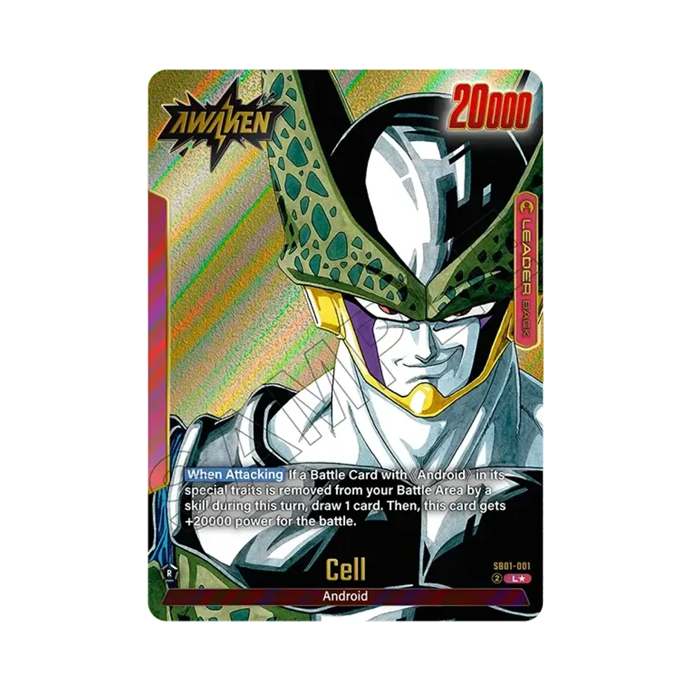 セル / セル (AWAKEN) L★ [SB01-001]【英語版】(フュージョンワールド「MANGA BOOSTER 01」)